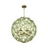 Crystorama Bridget 21" Chandelier in Soft Gold - Additional View