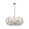 Crystorama Bridget 23.5" Chandelier in Soft Gold - Additional View