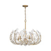 Crystorama Bridget 23.5" Chandelier in Soft Gold - Additional View