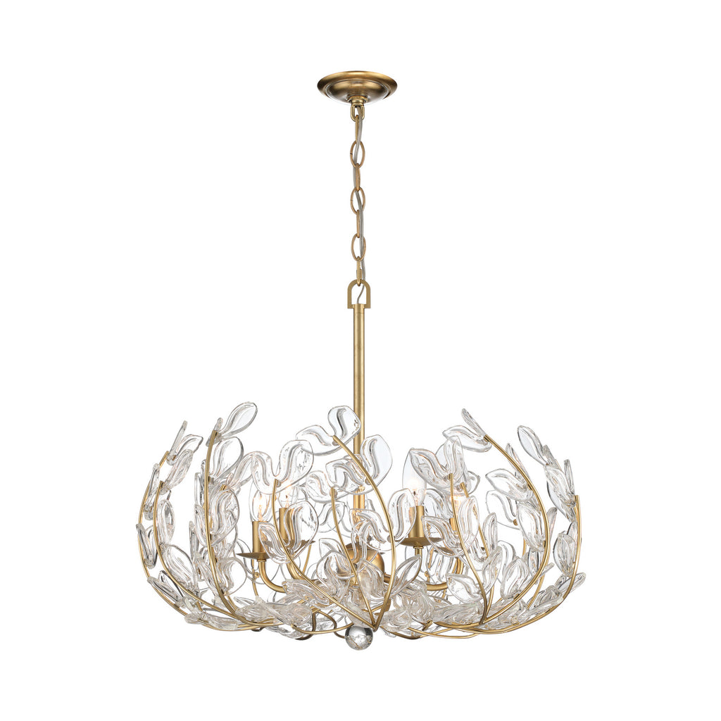 Crystorama Bridget 23.5" Chandelier in Soft Gold - Additional View