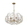 Crystorama Bridget 23.5" Chandelier in Soft Gold - Additional View