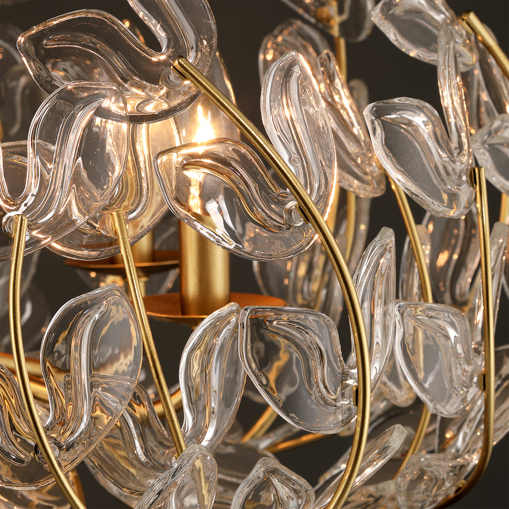 Crystorama Bridget 23.5" Chandelier in Soft Gold - Additional View