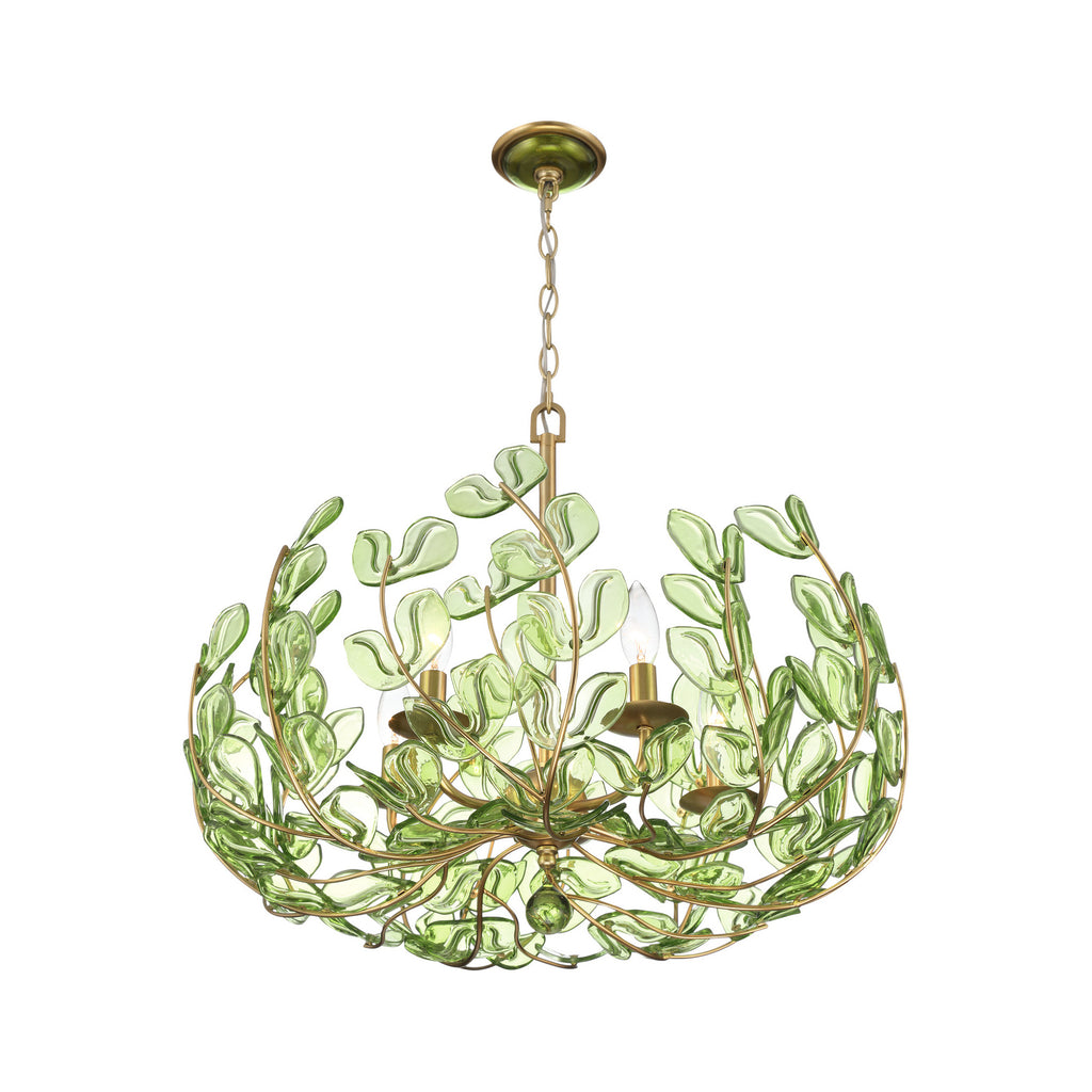 Crystorama Bridget 23.5" Chandelier in Soft Gold - Additional View