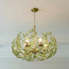 Crystorama Bridget 23.5" Chandelier in Soft Gold - Lifestyle View