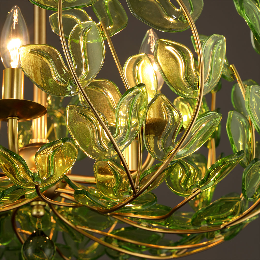 Crystorama Bridget 28.5" Chandelier in Soft Gold - Additional View