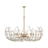 Crystorama Bridget 42" Chandelier in Soft Gold - Additional View