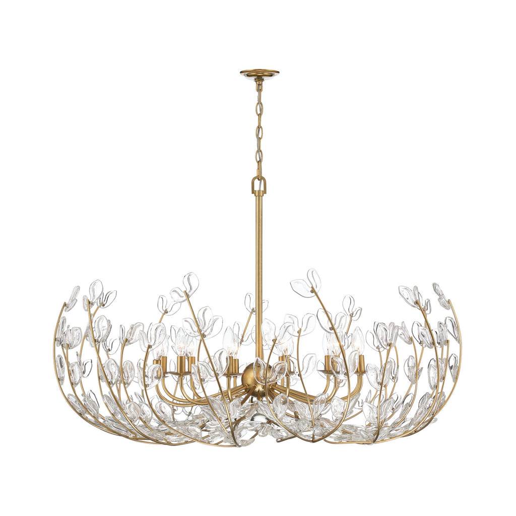 Crystorama Bridget 42" Chandelier in Soft Gold - Additional View