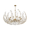 Crystorama Bridget 42" Chandelier in Soft Gold - Additional View
