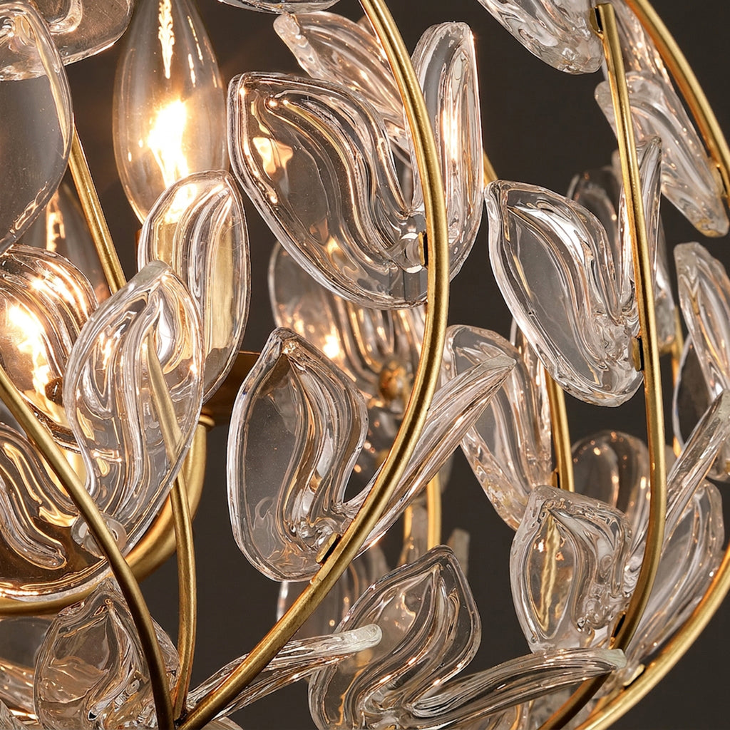 Crystorama Bridget 42" Chandelier in Soft Gold - Additional View