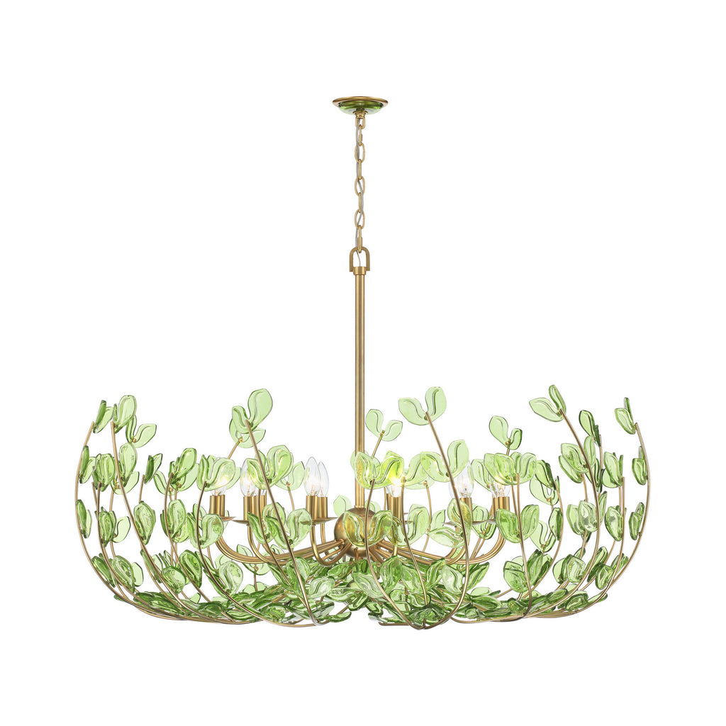 Crystorama Bridget 42" Chandelier in Soft Gold - Additional View