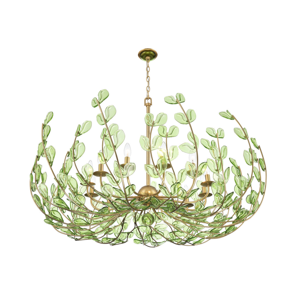 Crystorama Bridget 42" Chandelier in Soft Gold - Additional View