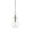 BKO101-PN Ivy 1 Light Pendant Main Image