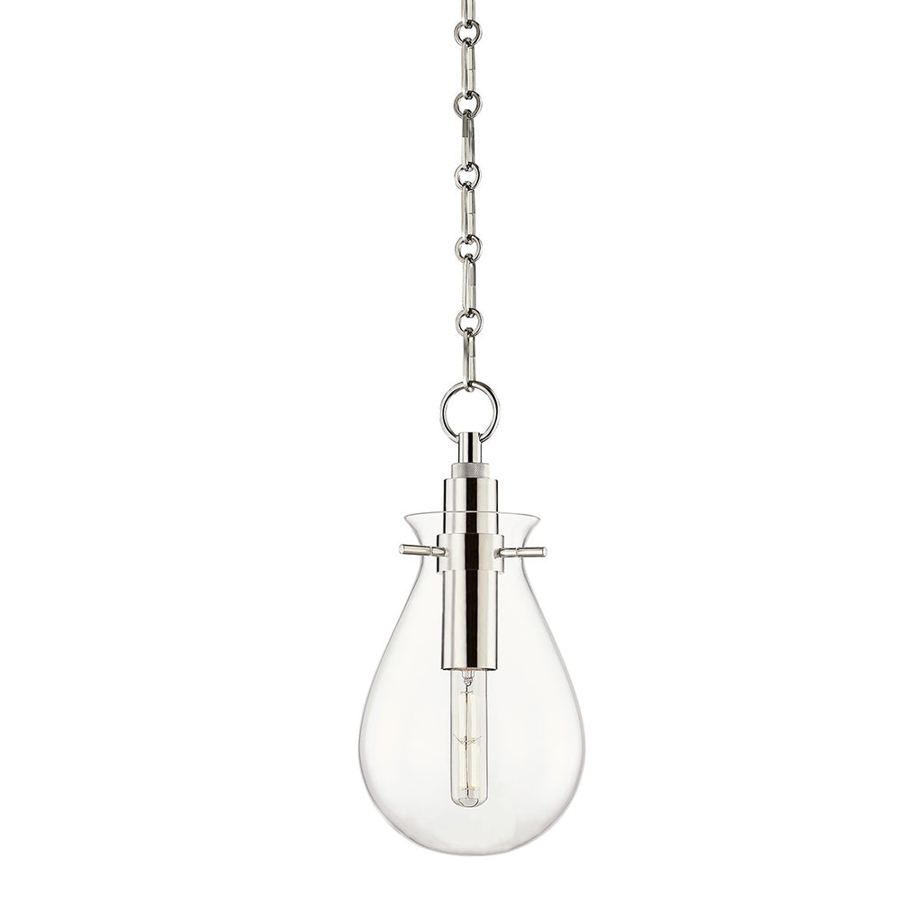 BKO101-PN Ivy 1 Light Pendant Main Image