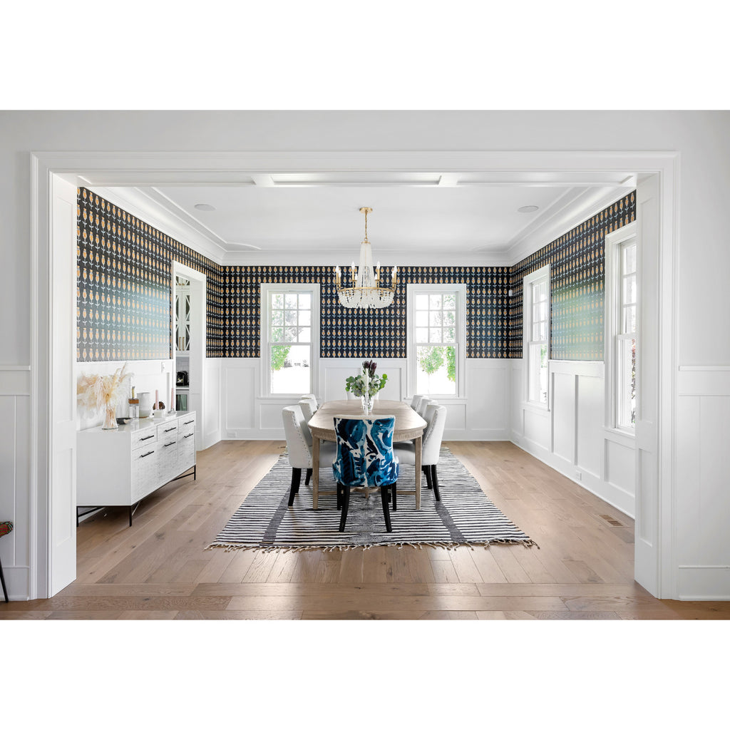 Crystorama Bella 26'' Chandelier in Matte Black - Lifestyle View