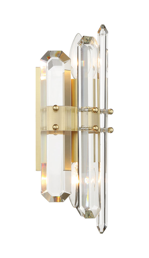 BOL-8882-AG Bolton 2 Light Sconce | Alternate Image