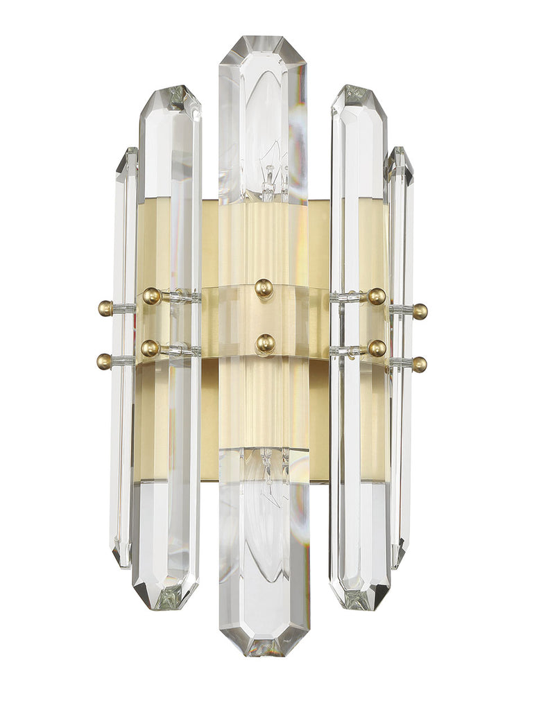 BOL-8882-AG Bolton 2 Light Sconce | Alternate Image