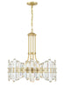 BOL-8888-AG Bolton 8 Light Chandelier | Alternate Image