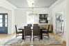 BOL-8888-AG Bolton 8 Light Chandelier | Lifestyle Image