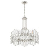 Crystorama Bolton 24.75'' Chandelier in Polished Nickel - Additional View