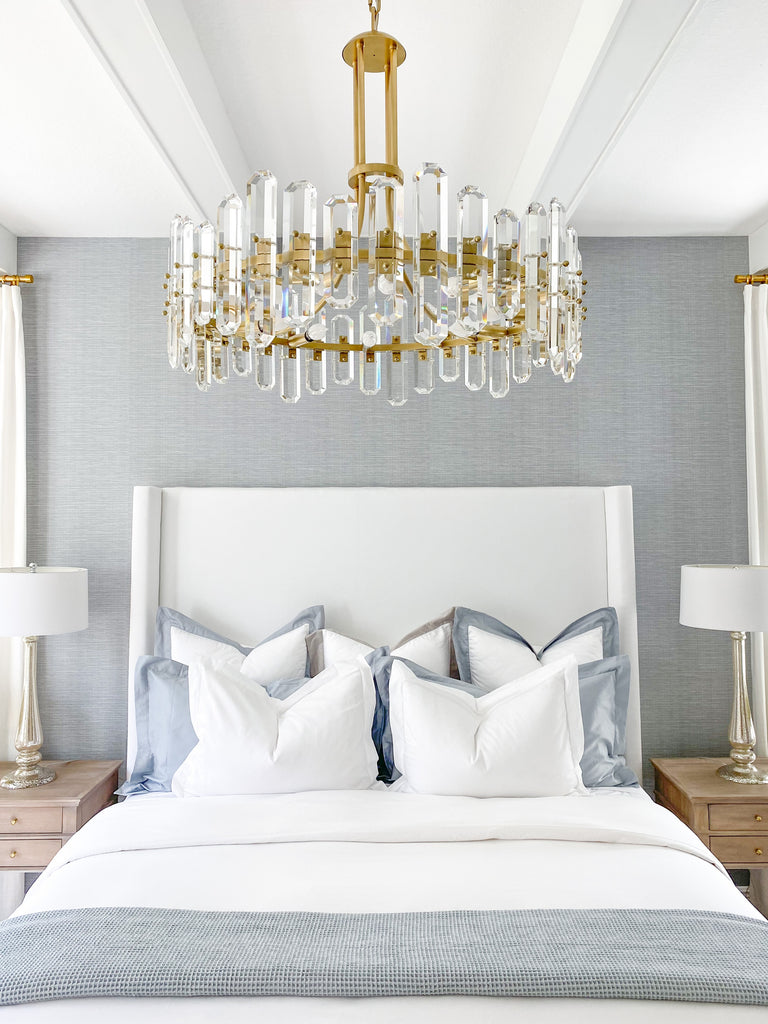 BOL-8889-AG Bolton 31'' Chandelier | Lifestyle Image