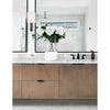 Crystorama-OPEN-BOX Brent 1 Light Sconce in Polished Nickel + Black Forged - Lifestyle View