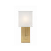 Crystorama Brent 6.5'' Sconce in Vibrant Gold - Additional View