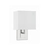 Crystorama Brent 7'' Sconce in Polished Nickel - Additional View
