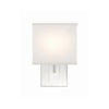 Crystorama Brent 7'' Sconce in Polished Nickel - Additional View