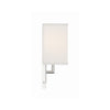Crystorama Brent 7'' Sconce in Polished Nickel - Additional View