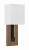 BRE-A3633-MK-VG Brent 1 Light Sconce | Alternate Image