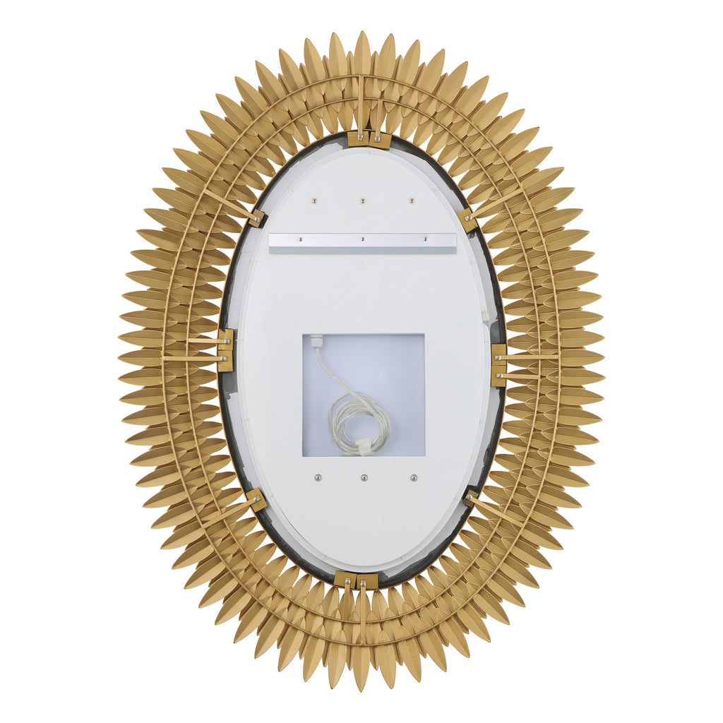 BRH-M500-GA Broche 31.25'' Integrated LED Mirror | Alternate Image