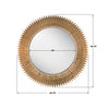 BRH-M546-GA Broche 46.75'' Mirror | Dimensions Image
