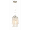 Crystorama Brielle 7'' Chandelier in Antique Silver - Additional View