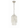 Crystorama Brielle 7'' Chandelier in Antique Silver - Additional View