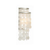 Crystorama Brielle 9'' Sconce in Antique Silver - Additional View
