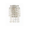 Crystorama Brielle 9'' Sconce in Antique Silver - Additional View