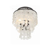 Crystorama Brielle 13'' Flush Mount in Dark Bronze - Additional View