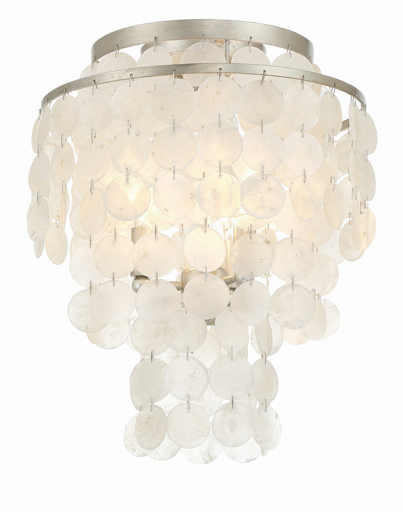 BRI-3003-SA Brielle 13'' Flush Mount | Main Image