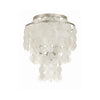Crystorama Brielle 13'' Flush Mount in Antique Silver - Additional View