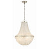 Crystorama Brielle 18'' Chandelier in Antique Silver - Additional View