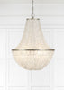 BRI-3006-SA Brielle 18'' Chandelier | Lifestyle Image