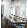 Crystorama Brielle 18'' Chandelier in Dark Bronze - Lifestyle View