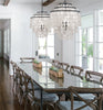 BRI-3008-DB Brielle 4 Light Chandelier | Lifestyle Image