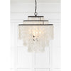 Crystorama Brielle 18'' Chandelier in Dark Bronze - Lifestyle View
