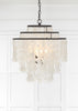 BRI-3008-DB Brielle 4 Light Chandelier | Lifestyle Image