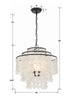 BRI-3008-DB Brielle 4 Light Chandelier | Dimensions Image