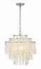 BRI-3008-SA Brielle 4 Light Chandelier | Alternate Image