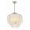Crystorama Brielle 18'' Chandelier in Antique Silver - Additional View