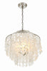 BRI-3008-SA Brielle 4 Light Chandelier | Alternate Image