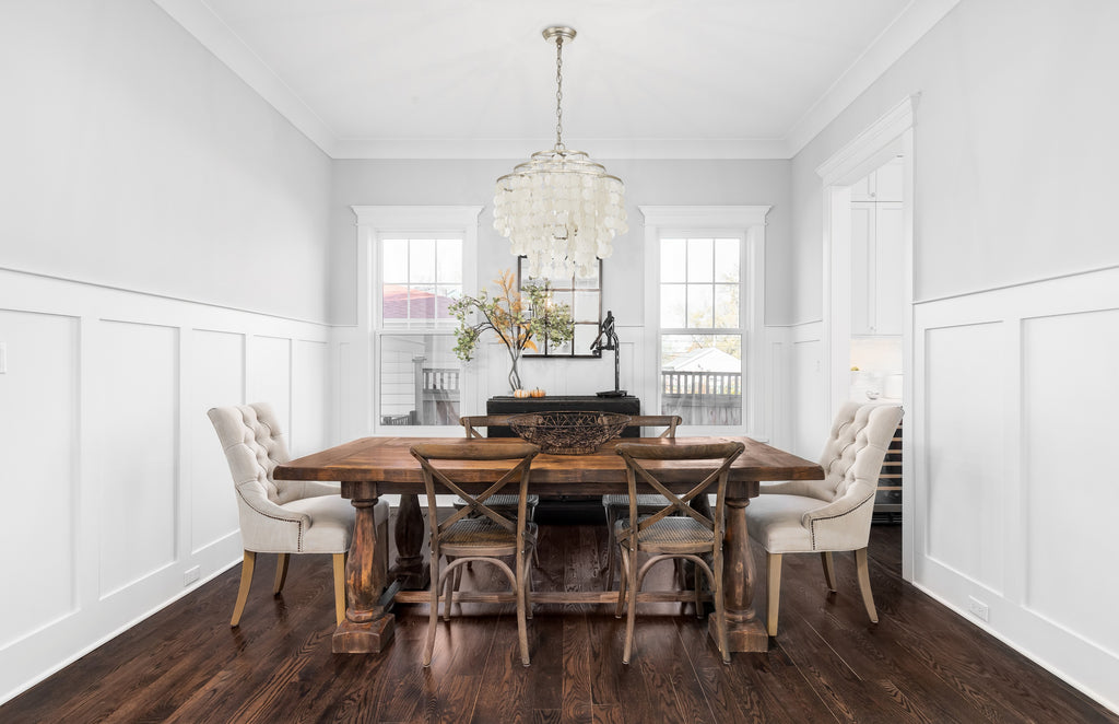 BRI-3008-SA Brielle 18'' Chandelier | Lifestyle Image